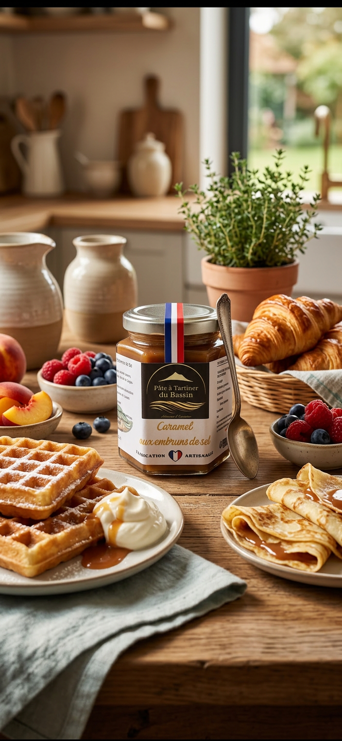 Pâte à tartiner Caramel aux embruns de sel 200g